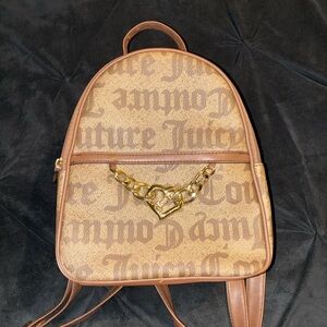 Juicy couture brown/tan mini backpack